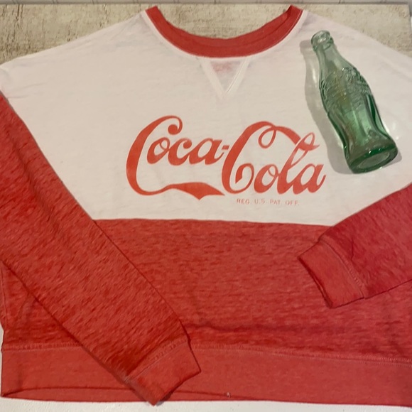 Coca Cola Long Sleeve Cropped T, 1954 Coke Bottle! - Picture 9 of 16